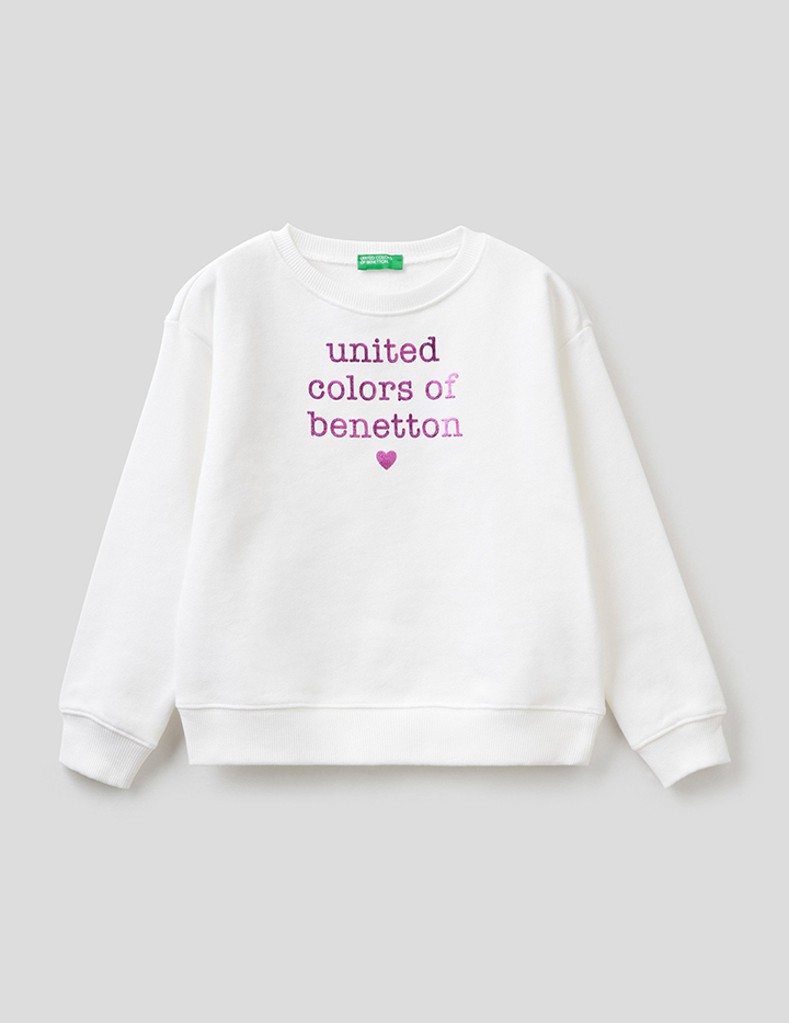 

Свитшот детский Benetton 22P_3J68C101O_101_L черный р.140, 22P_3J68C101O_101