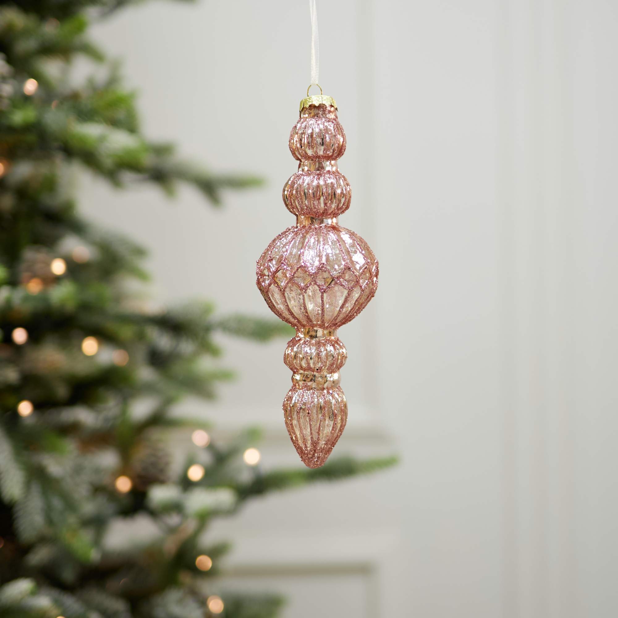 Елочная игрушка Лавка чудес Золото 1 штука розовый 820₽