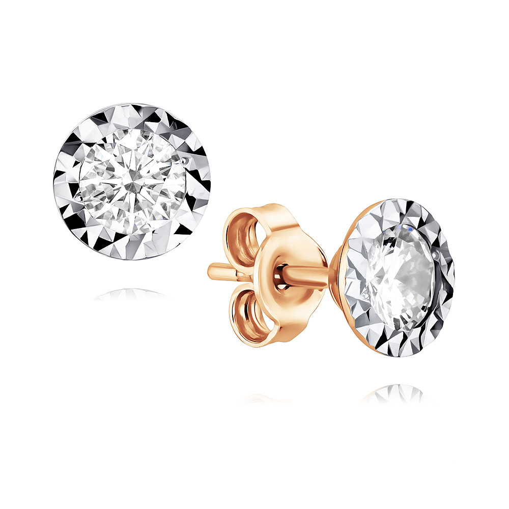 

Серьги из красного золота с фианитом ADAMAS 2154913/03-А507Д-72, 2154913/03-А507Д-72