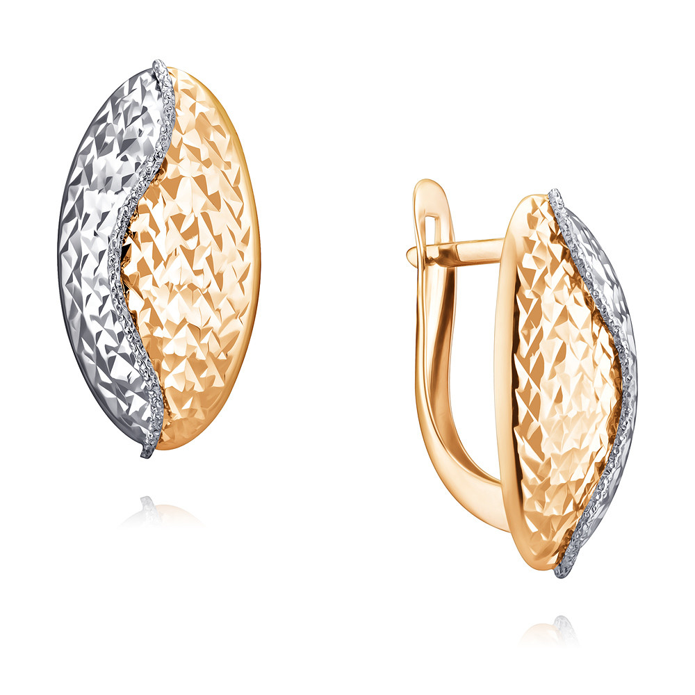 Серьги из красного золота ADAMAS 2457690/01-А507Д-01