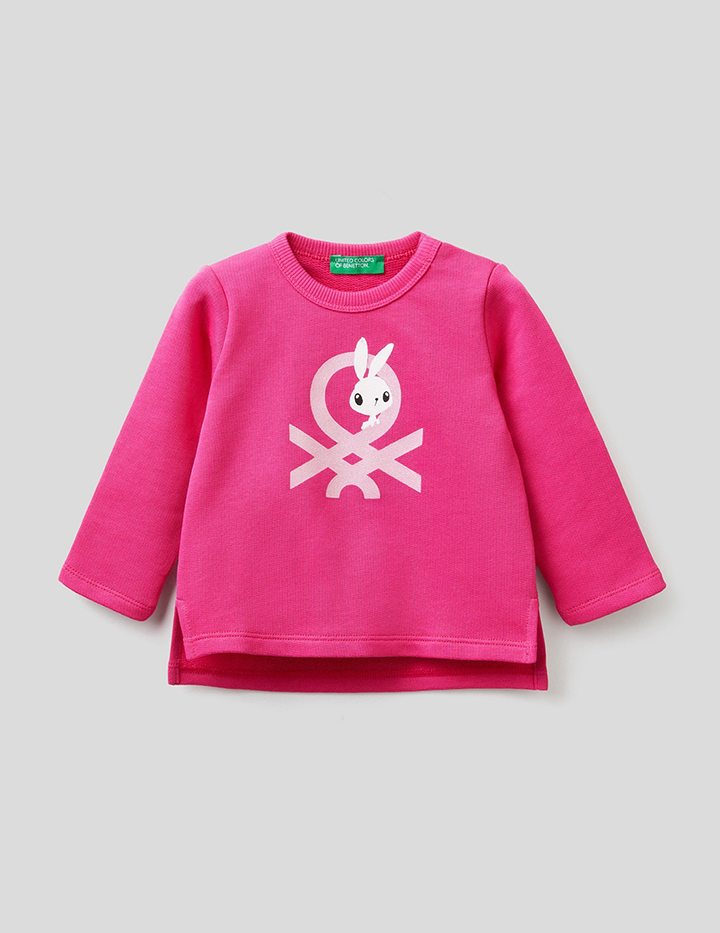 

Свитшот детский Benetton 22P_3J70G100C_3L5_XX розовый р.98, 22P_3J70G100C_3L5