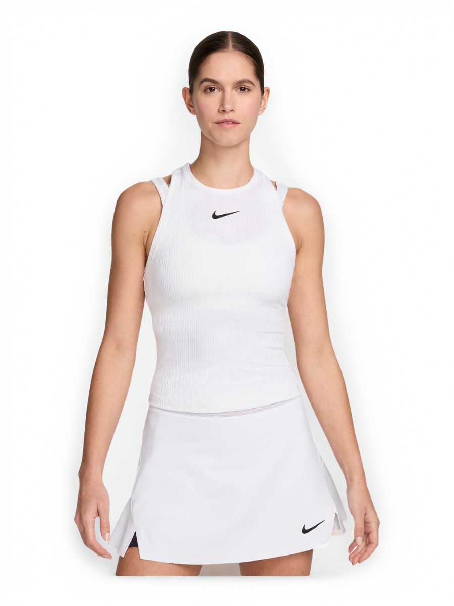 Майка женская Nike W Nkct Df Slam Tank Ln белая M