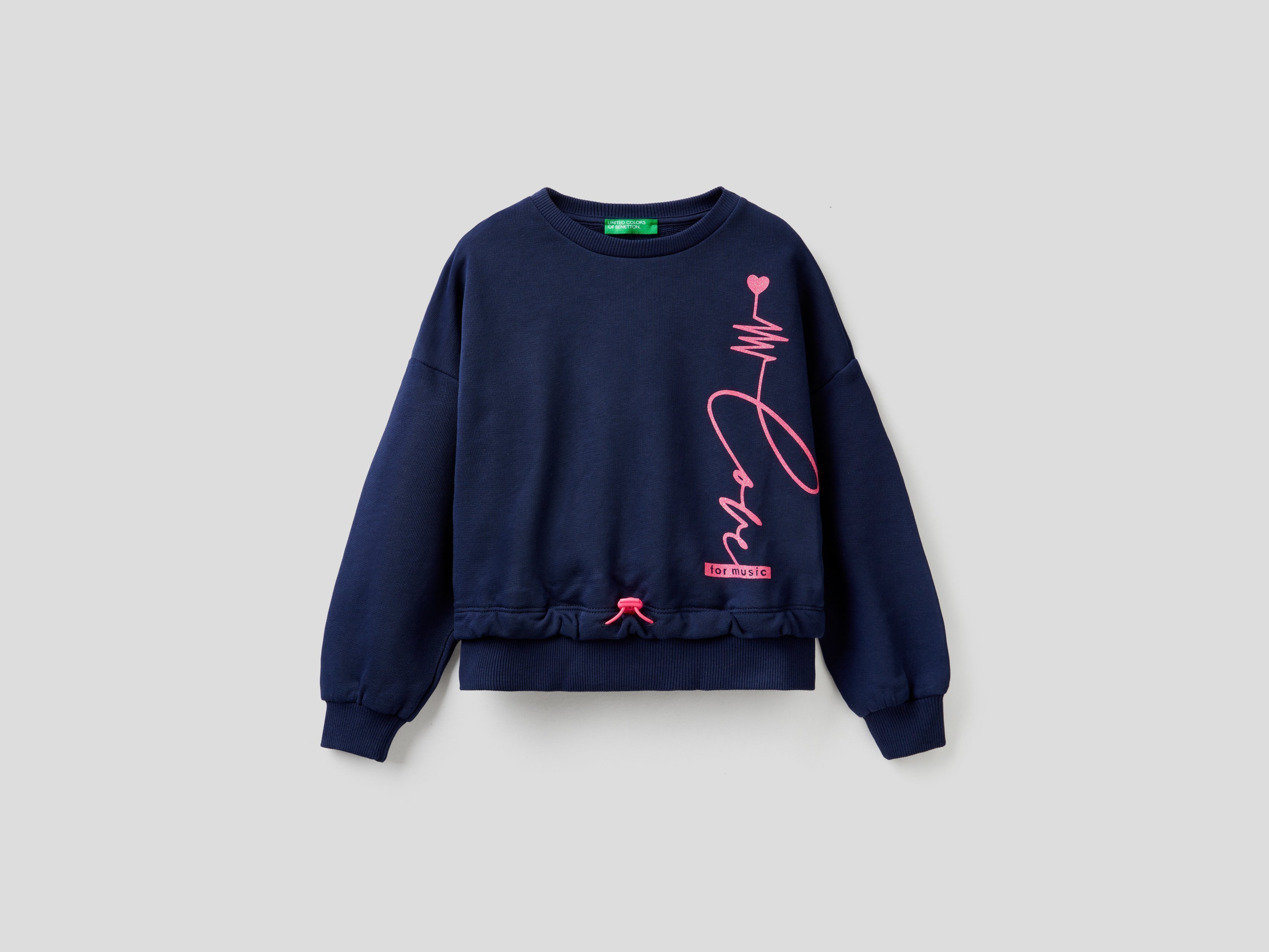 

Свитшот детский Benetton 21A_3J68C15EW_252_XL синий р.152, 21A_3J68C15EW_252