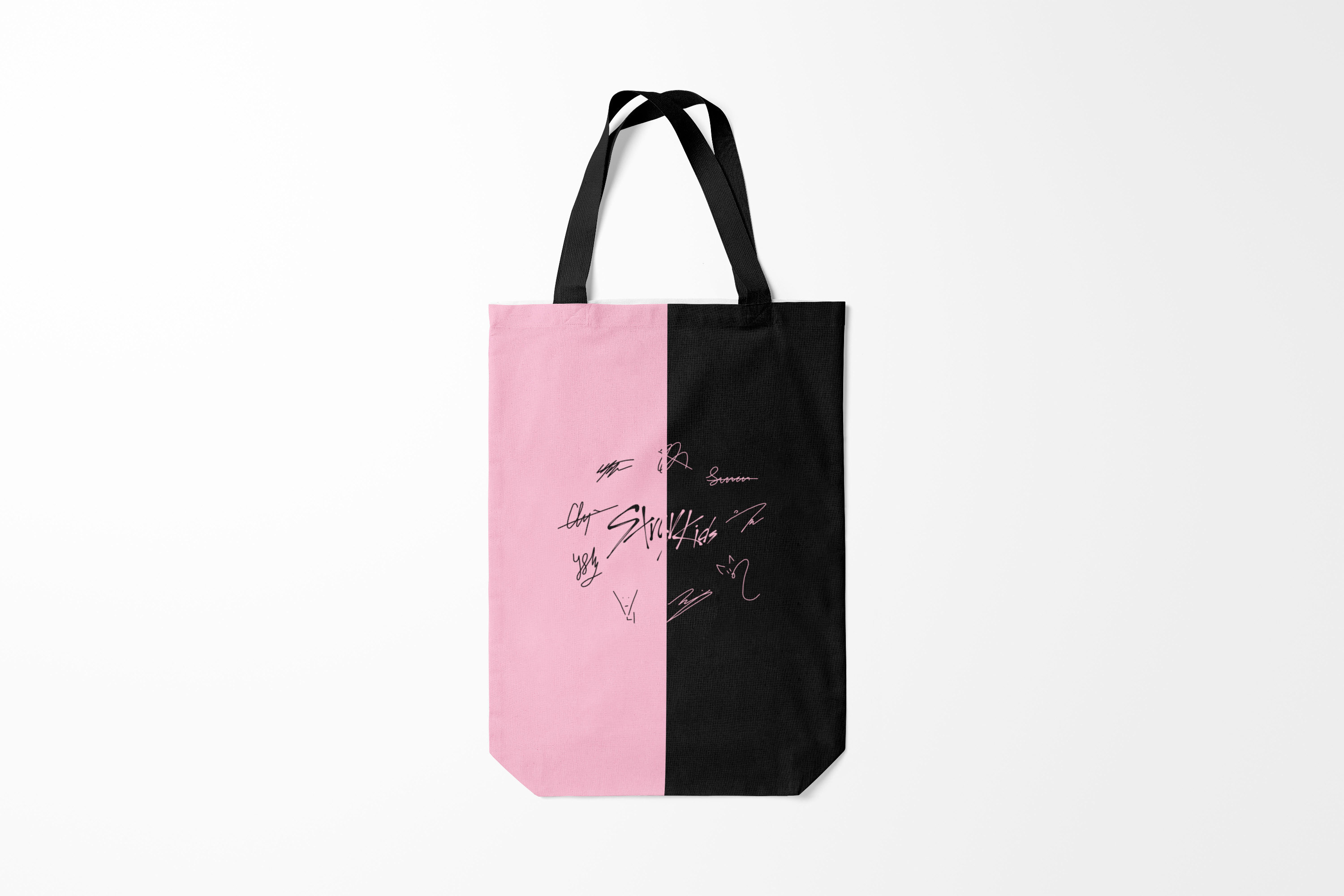 

Сумка шoппер унисекс Burnettie Stray Kids, черный, Stray Kids