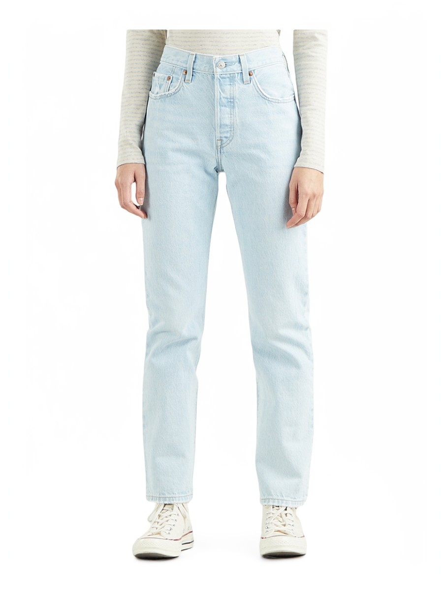 

Джинсы женские LEVIS Women 501 Original Jeans голубые 30/30, Голубой, Women 501 Original Jeans