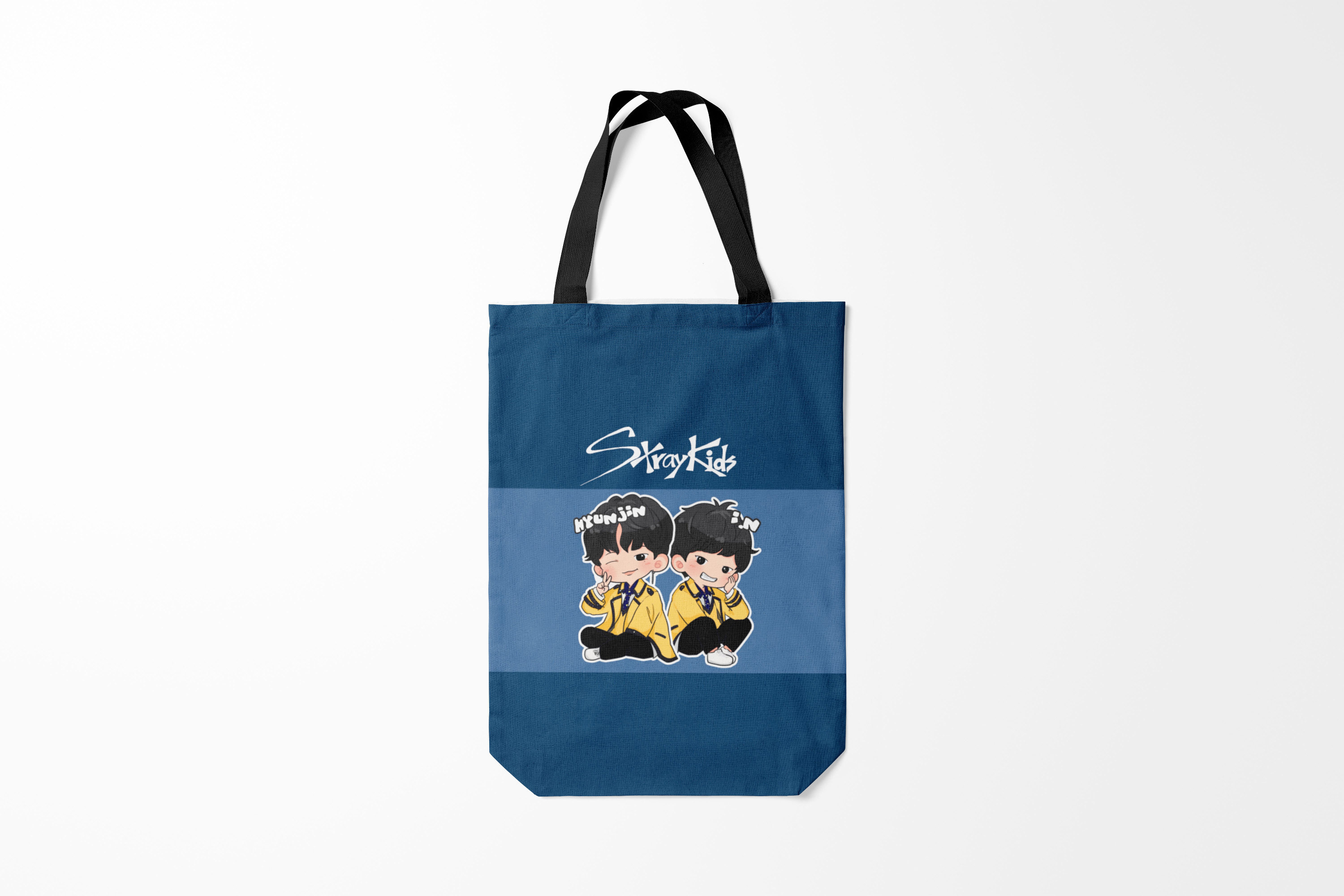 

Сумка шoппер унисекс Burnettie NCT BTS, белый, NCT BTS