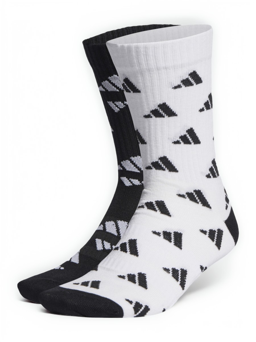 

Комплект носков мужских Adidas Crew Aop 2Pp черных KL, Черный, Crew Aop 2Pp