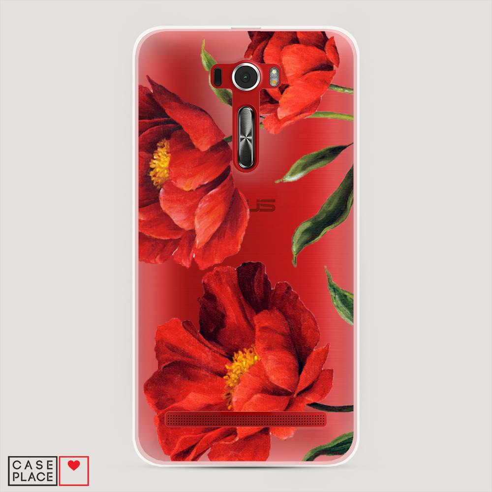 

Чехол Awog "Красные маки" для Asus Zenfone 2 ZE601KL, 40650-8