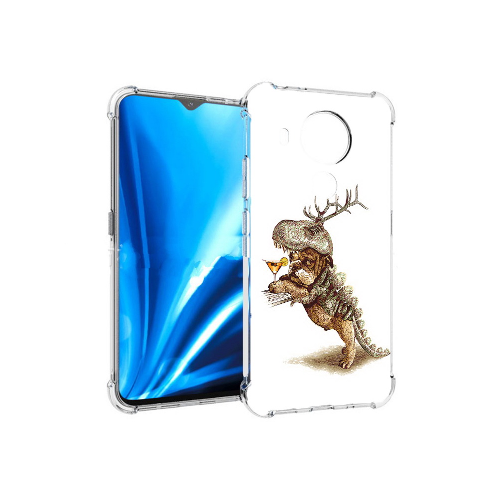 

Чехол MyPads Tocco для Nokia 5.4 тематическая вечеринка (PT156621.100.638), Прозрачный, Tocco
