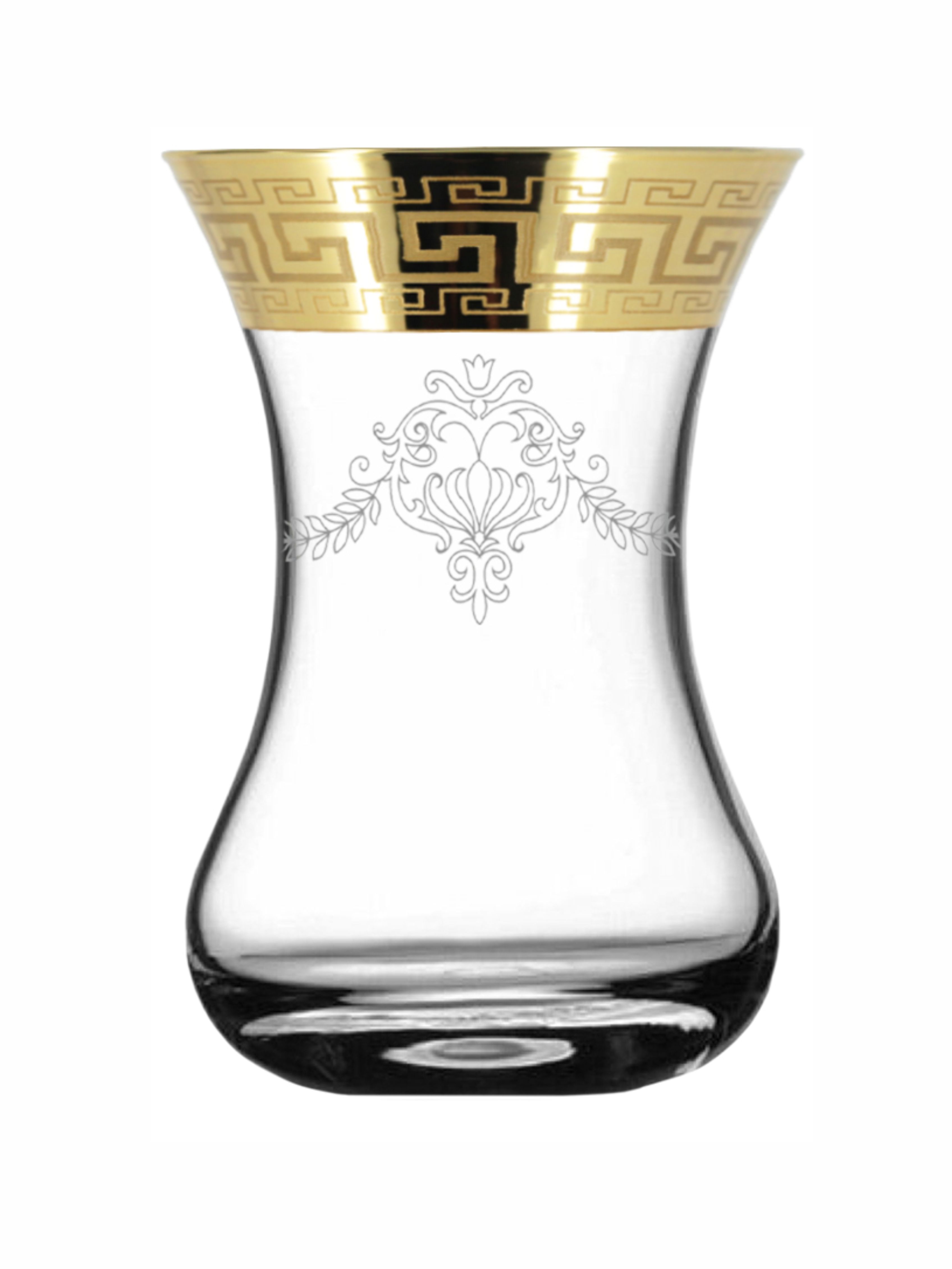 Подарочный набор турецких стаканов Армуды PROMSIZ БАРОККО 125 мл 6шт