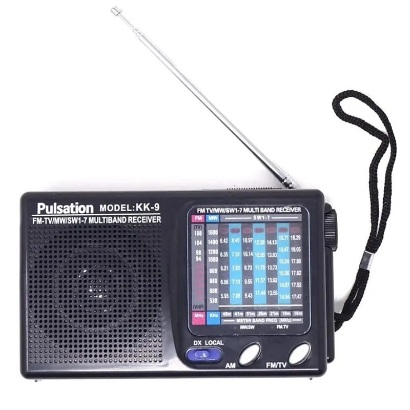 

Радиоприемник Pulsation KK-9, Черный, KK-9