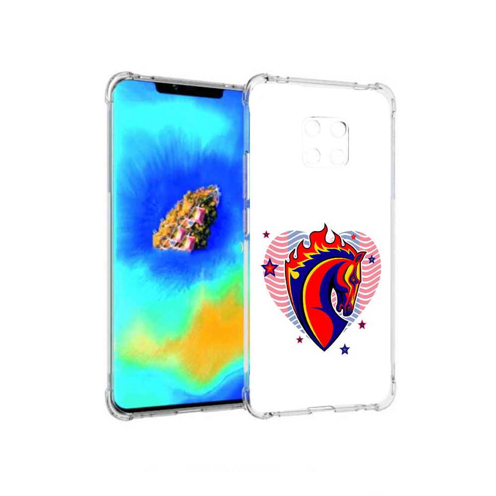 

Чехол MyPads ФК ЦСЛ Лошадь для Huawei Mate 20 Pro, Прозрачный, Tocco