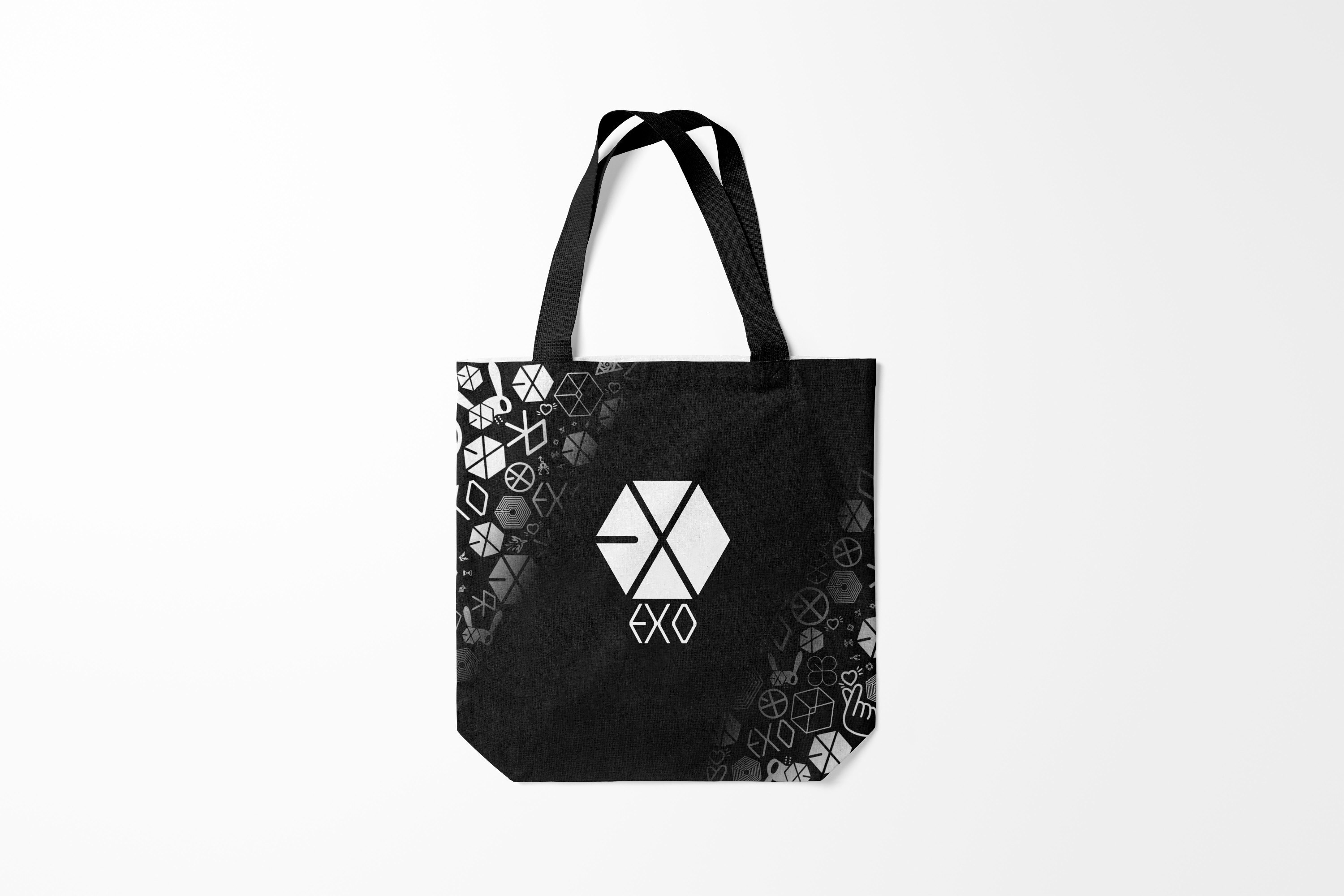 

Сумка шoппер унисекс Burnettie Exo, черный, Exo