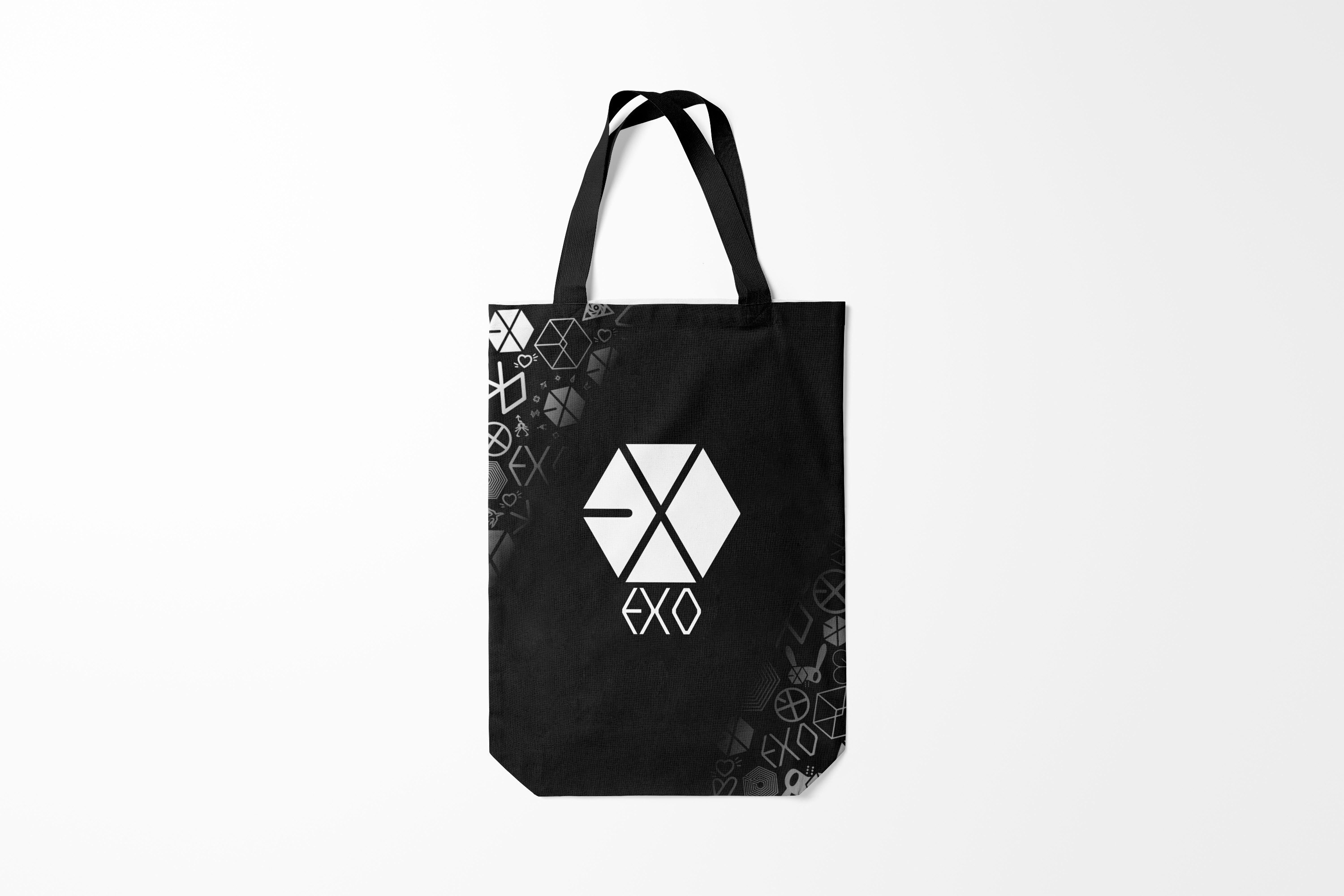 

Сумка шoппер унисекс Burnettie Exo, черный, Exo