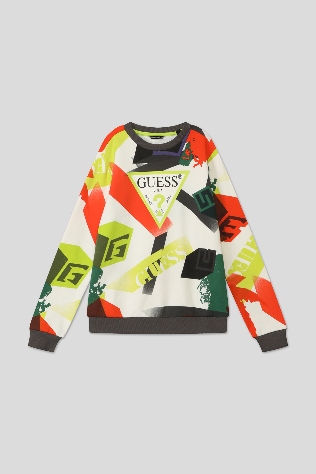 

Свитшот детский Guess L4RQ01 KA6R3, разноцветный, 164, L4RQ01 KA6R3