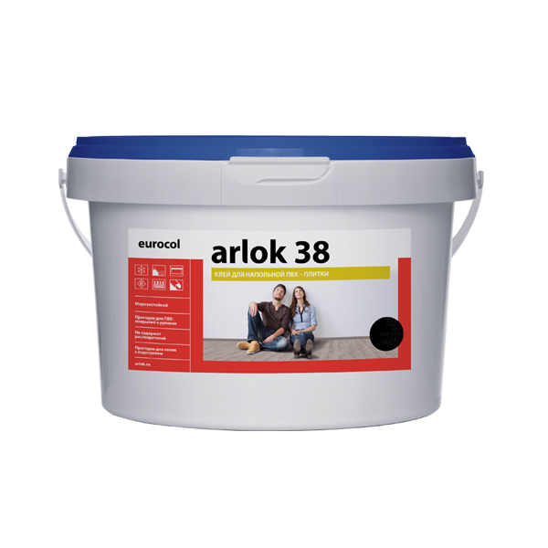 Клей для гибких напольных покрытий EUROCOL Arlok 38 65кг 4039₽