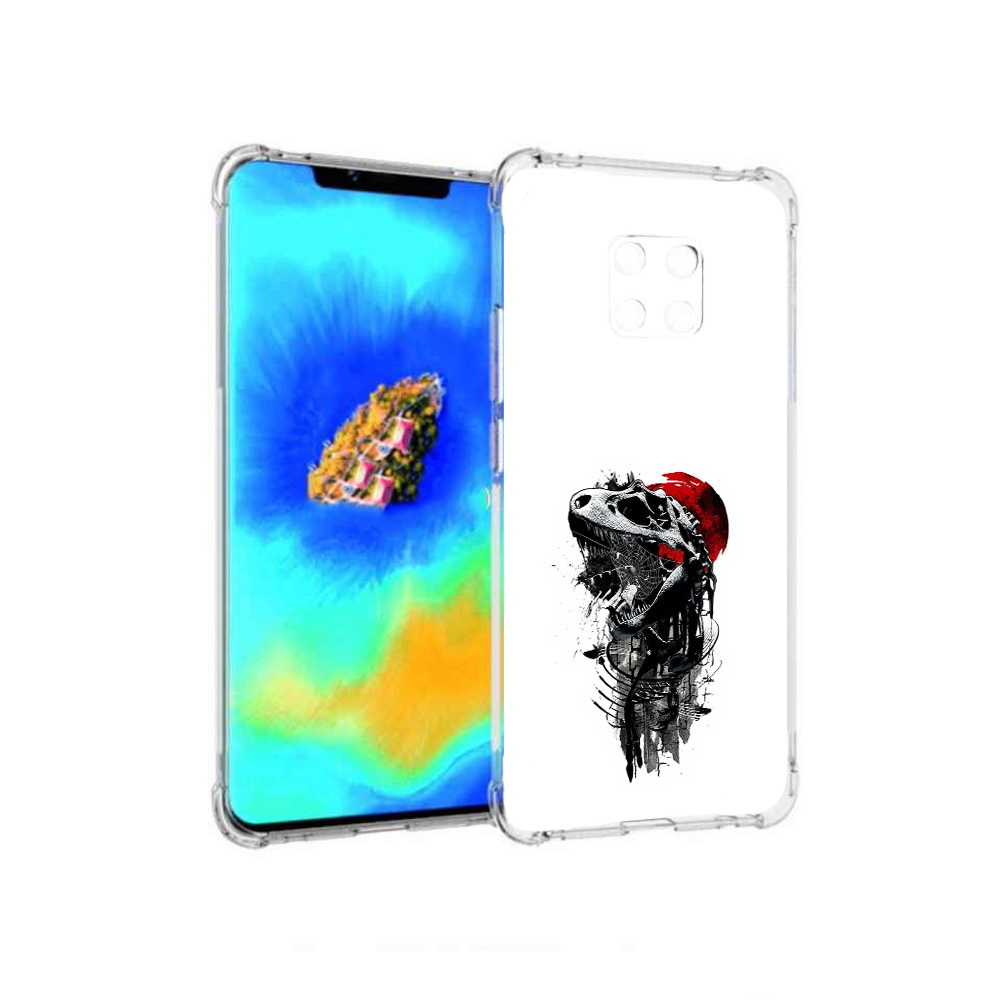 

Чехол MyPads вымерший динозавр для Huawei Mate 20 Pro, Прозрачный, Tocco