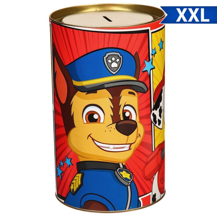 

Копилка XXL "На исполнение моей мечты!" , Paw Patrol 20,5 см х 12 см х 12 см, Щенячий патруль