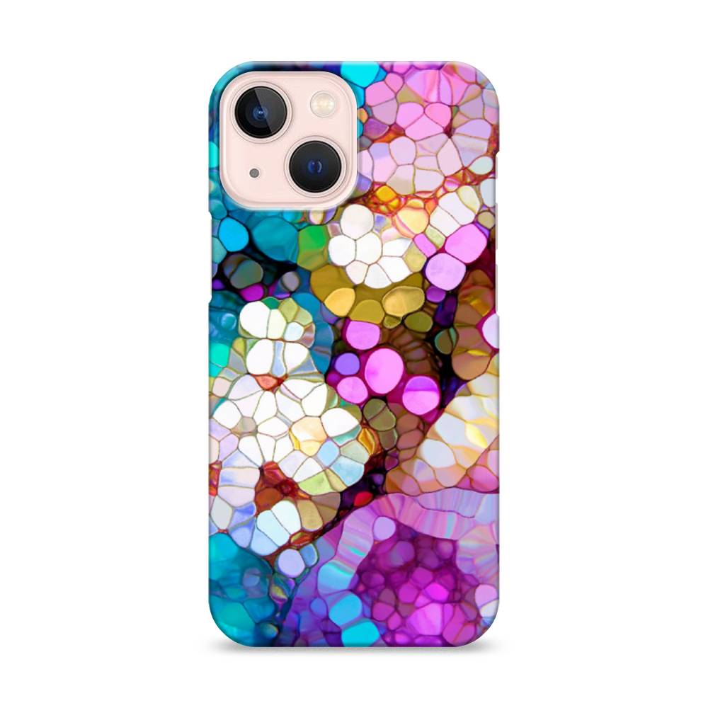 

Пластиковый чехол "Калейдоскоп" на Apple iPhone 13 mini, 14120-2