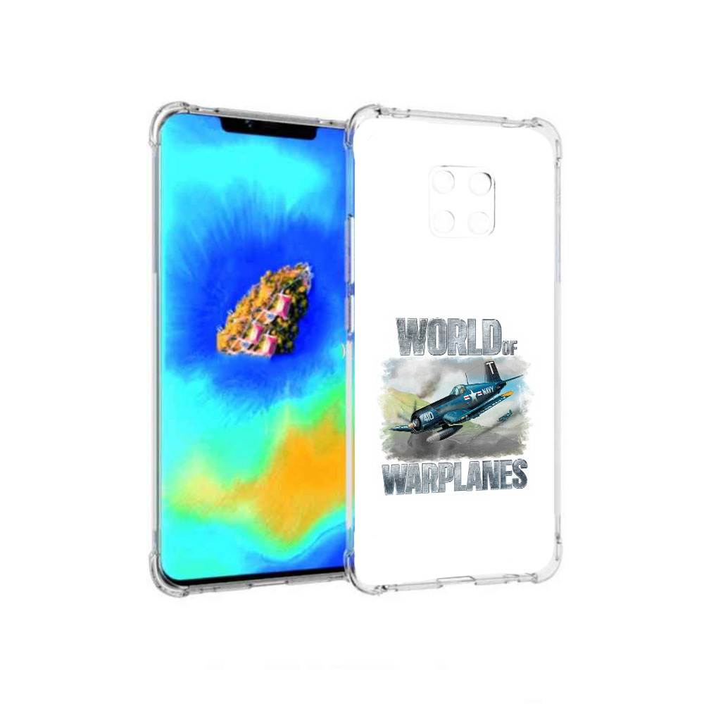 

Чехол MyPads Боевой самолет для Huawei Mate 20 Pro, Прозрачный, Tocco