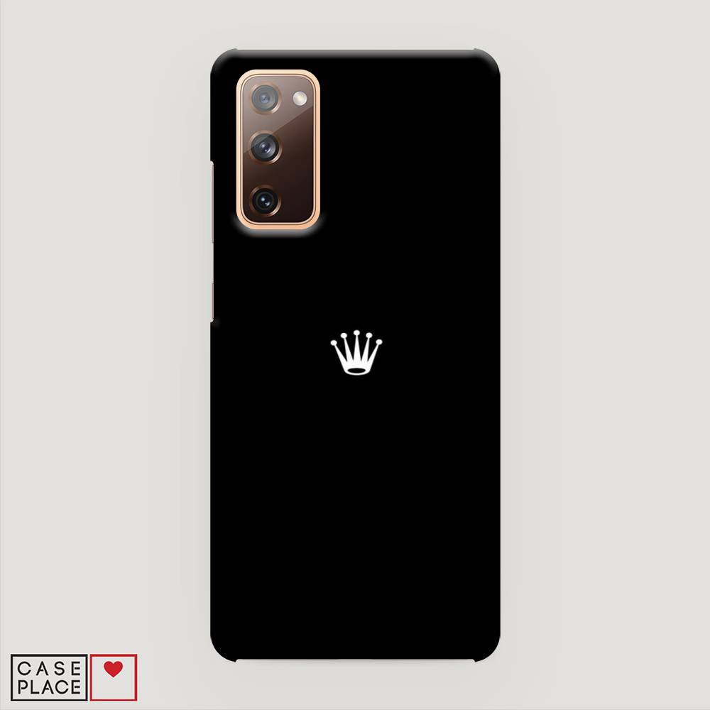 

Пластиковый чехол "Белая корона на черном фоне" на Samsung Galaxy S20 FE, 2101320-5