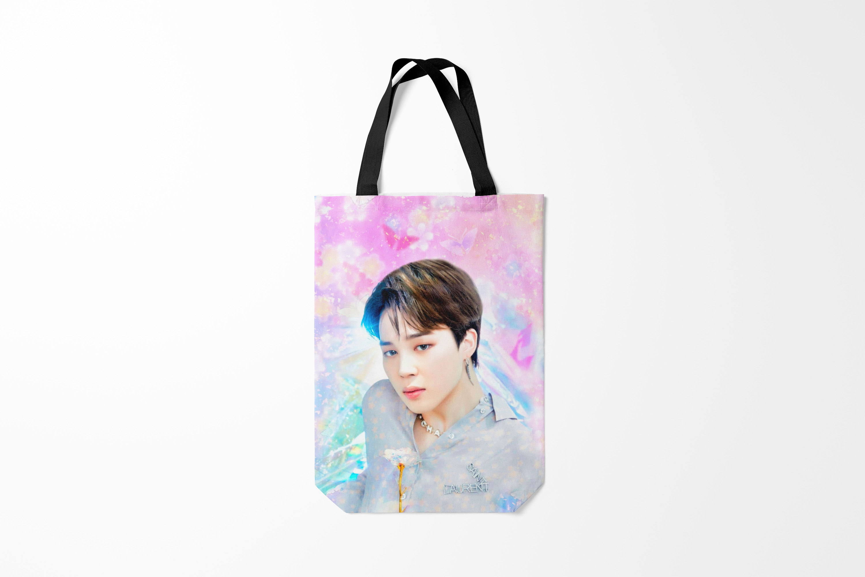 

Сумка шoппер унисекс Burnettie BTS YOURSELF, фиолетовый, Разноцветный, BTS YOURSELF