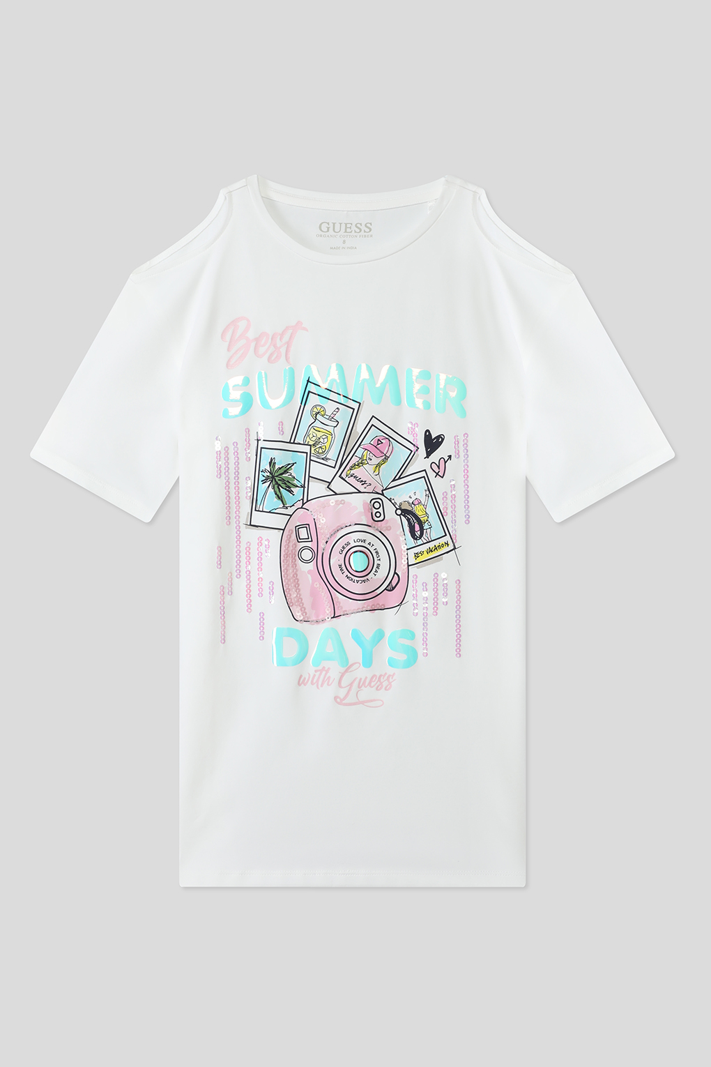

Футболка детская Guess J4GI05 K6YW4, белый, 140, J4GI05 K6YW4
