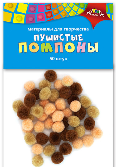 

Материалы для творчества SEW STAR Пушистые помпоны Микс 2