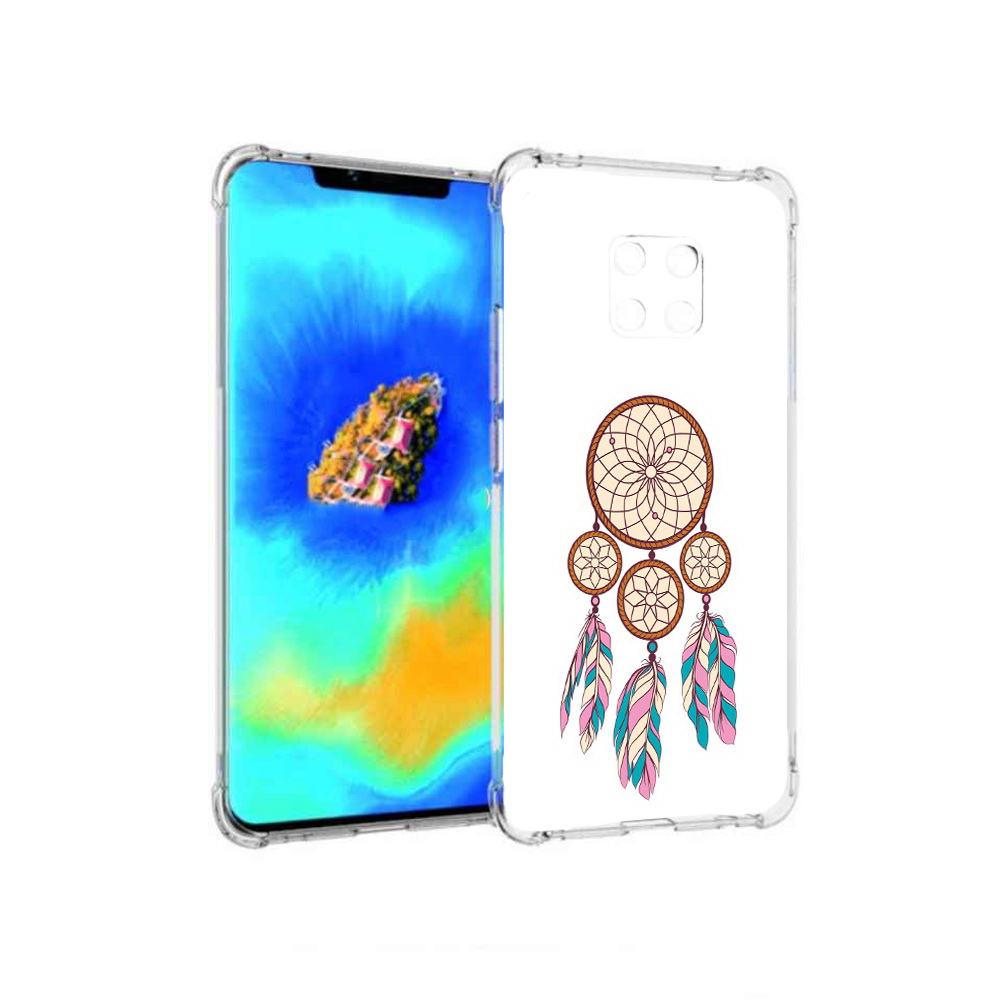 

Чехол MyPads ловец снов бежевый для Huawei Mate 20 Pro, Прозрачный, Tocco