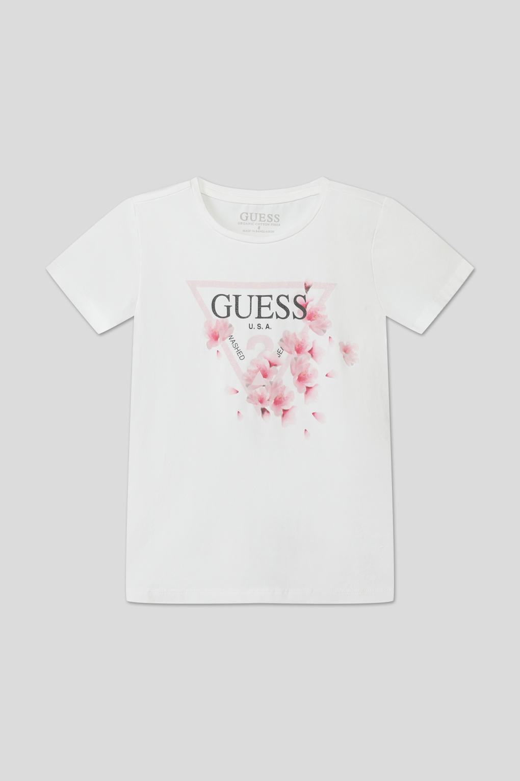 Футболка детская Guess J4RI29 K6YW4, белый, 164