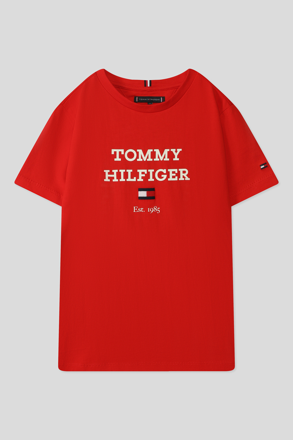 

Футболка детская Tommy Hilfiger KB0KB08671, красный, 152, KB0KB08671
