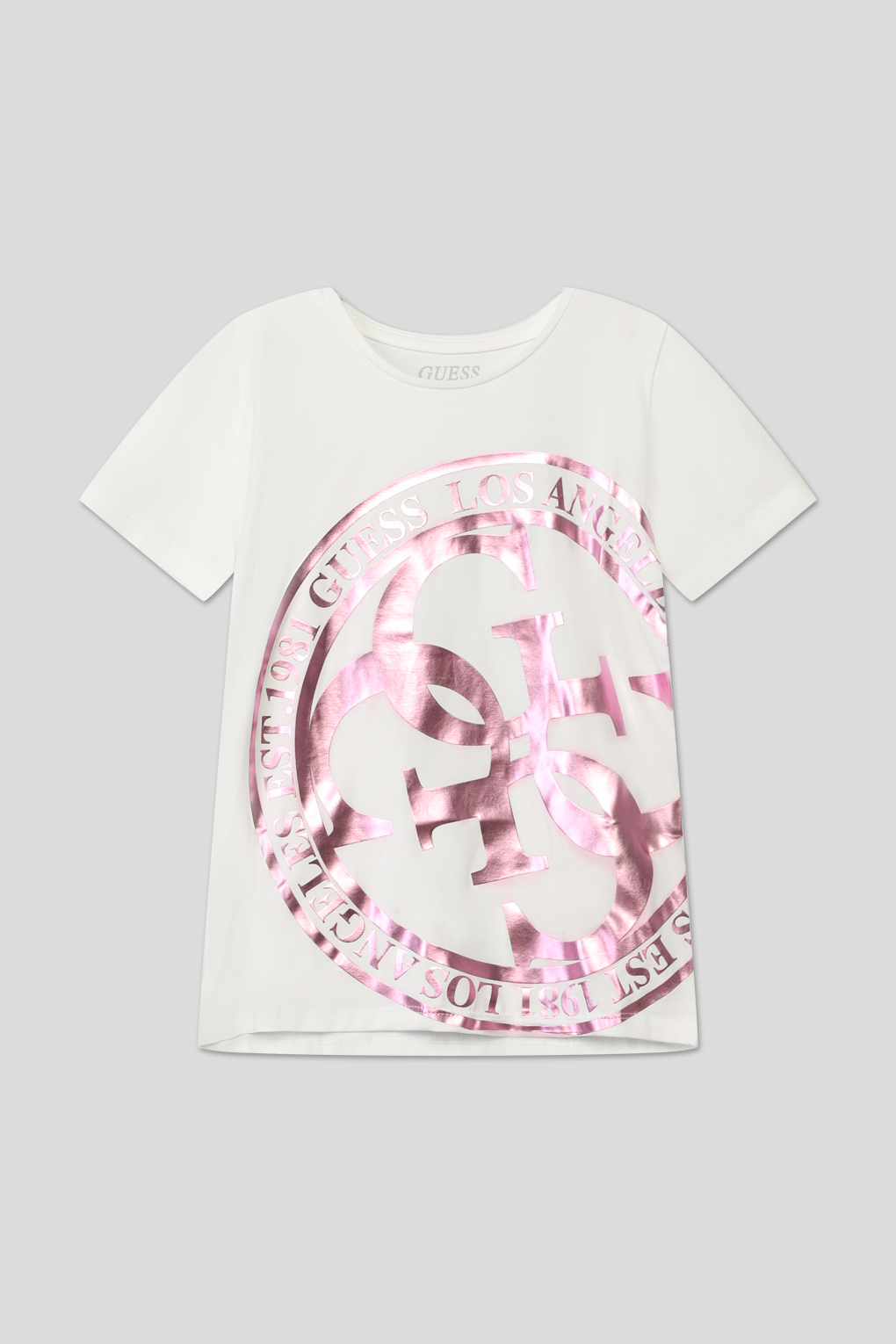 

Футболка детская Guess J4RI02 K6YW4, белый, 140, J4RI02 K6YW4