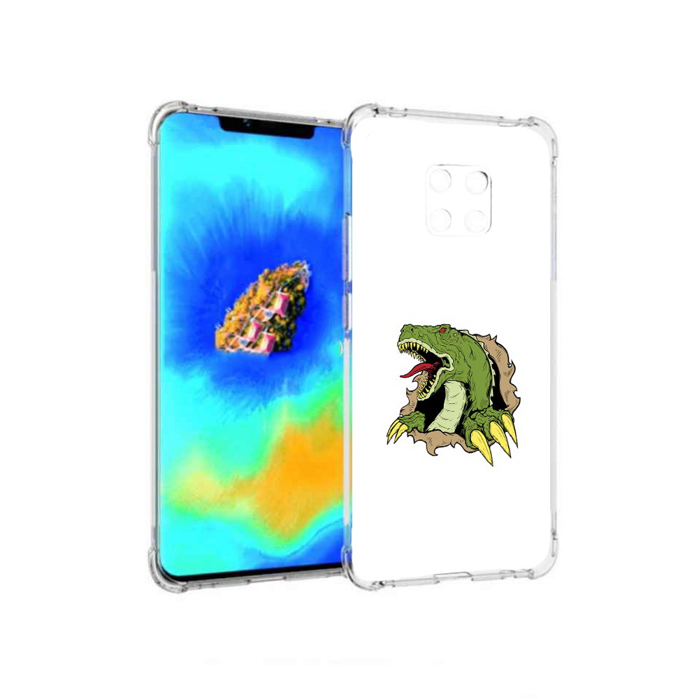 

Чехол MyPads годзила для Huawei Mate 20 Pro, Прозрачный, Tocco