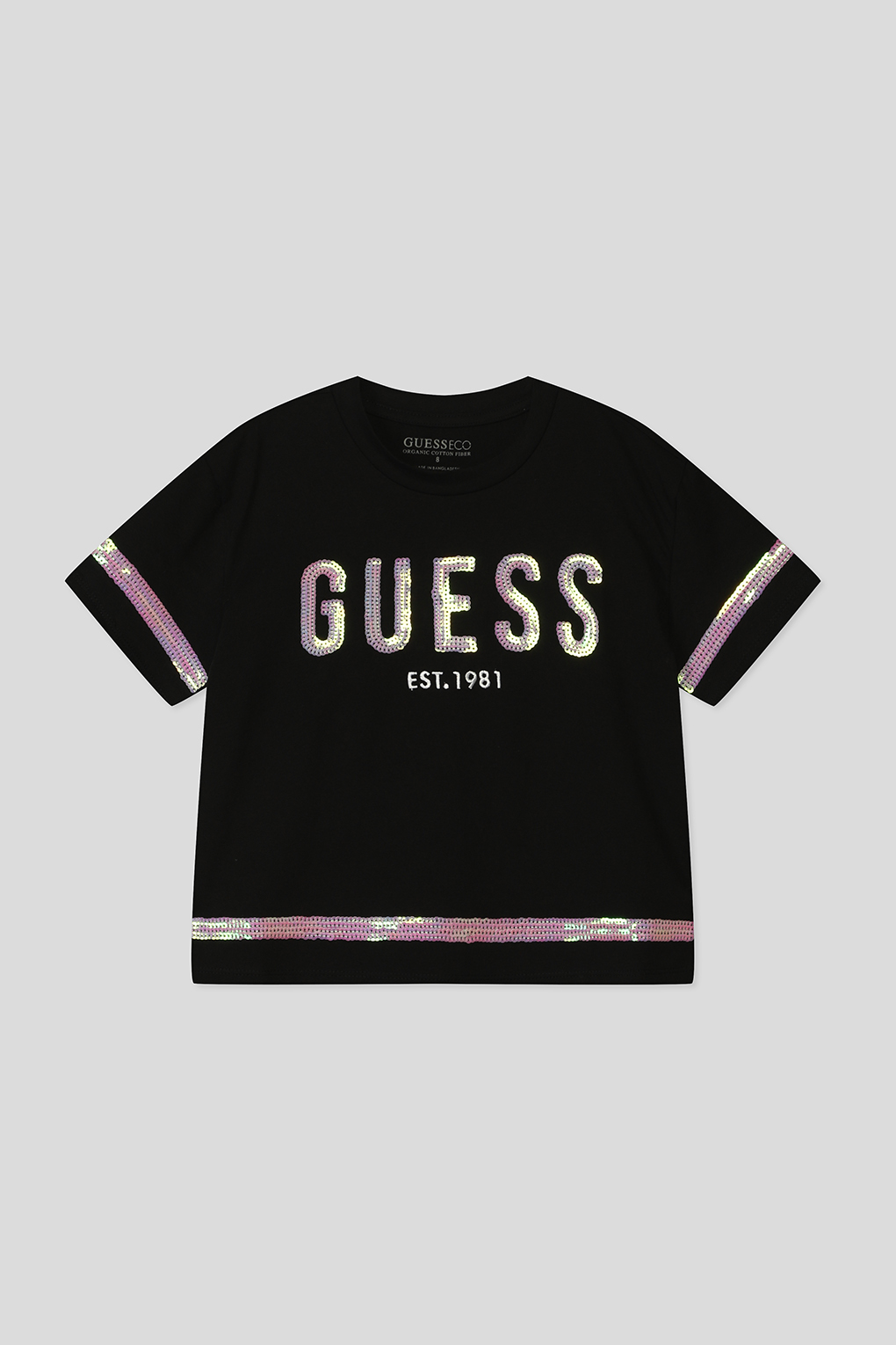 Футболка детская Guess J4RI08 K6YW4 черный 152 2650₽