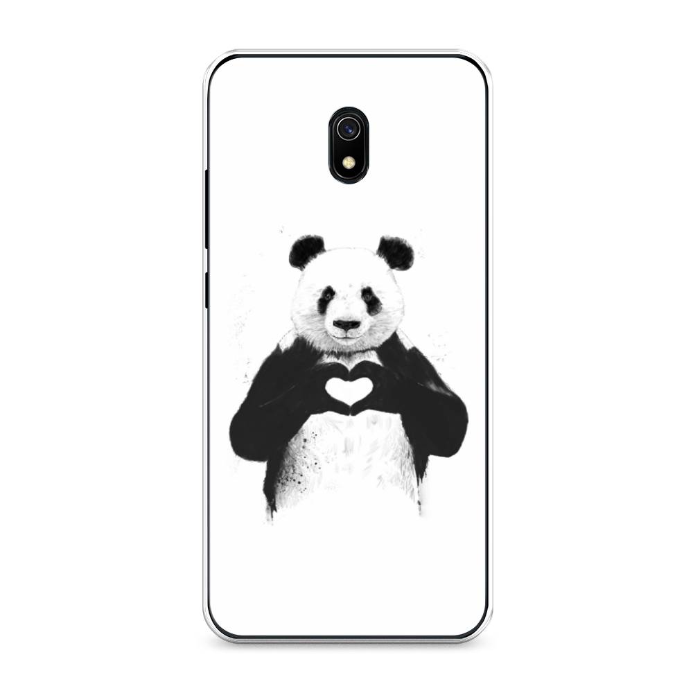 

Чехол Awog на Xiaomi Redmi 8A "Панда love", Разноцветный, 37250-10