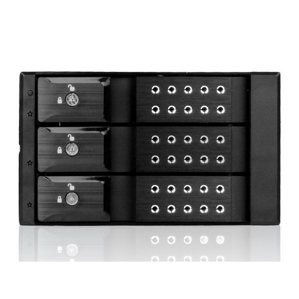 

Hot-swap корзина Procase T3-203-SATA3-BK, Чёрный, BX8071513700KF