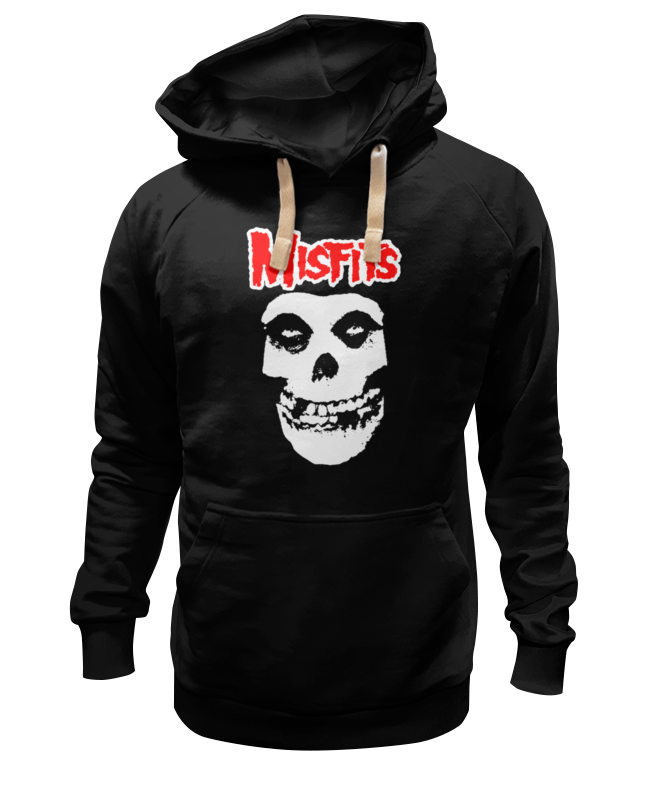 

Толстовка Printio Misfits черная 2XL, Черный, Misfits