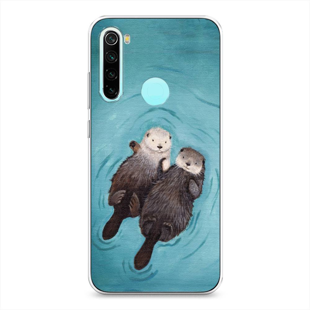 

Чехол Awog на Xiaomi Redmi Note 8 "Парочка бобров", Разноцветный, 36550-10