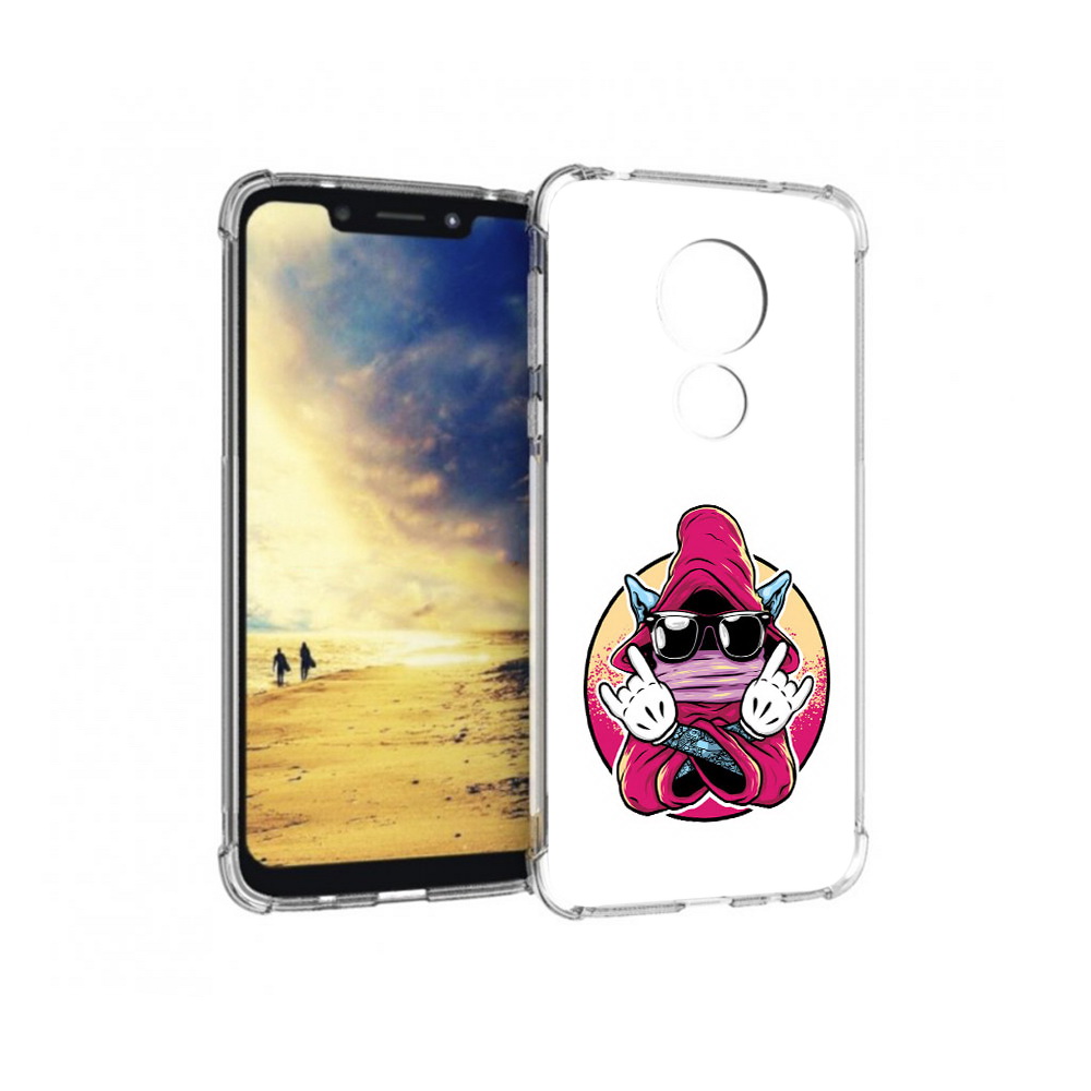 

Чехол MyPads Tocco для Motorola G7 Power йоу (PT227059.362.382), Прозрачный, Tocco