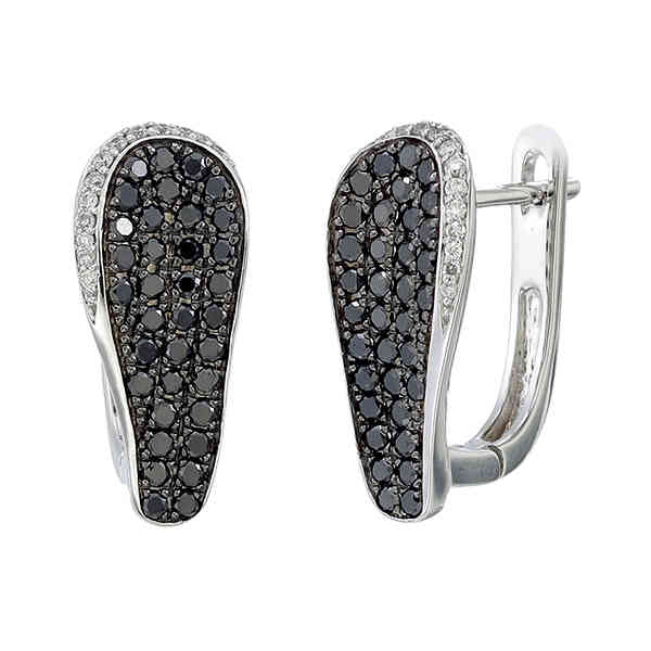 

Серьги из белого золота с бриллиантом Sargon jewelry E1118-1014, E1118-1014