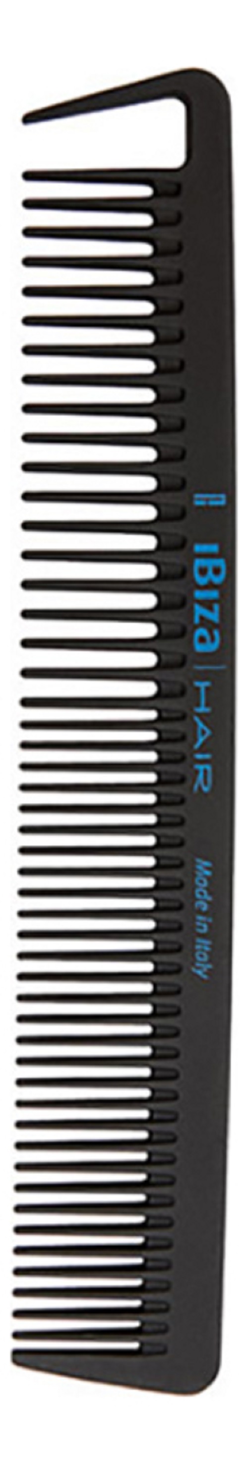 Расческа для волос Ibiza Hair Carbon Comb Section Карбоновая с широкими секциями карбоновая расческа для волос ibiza hair carbon comb wave волнистая