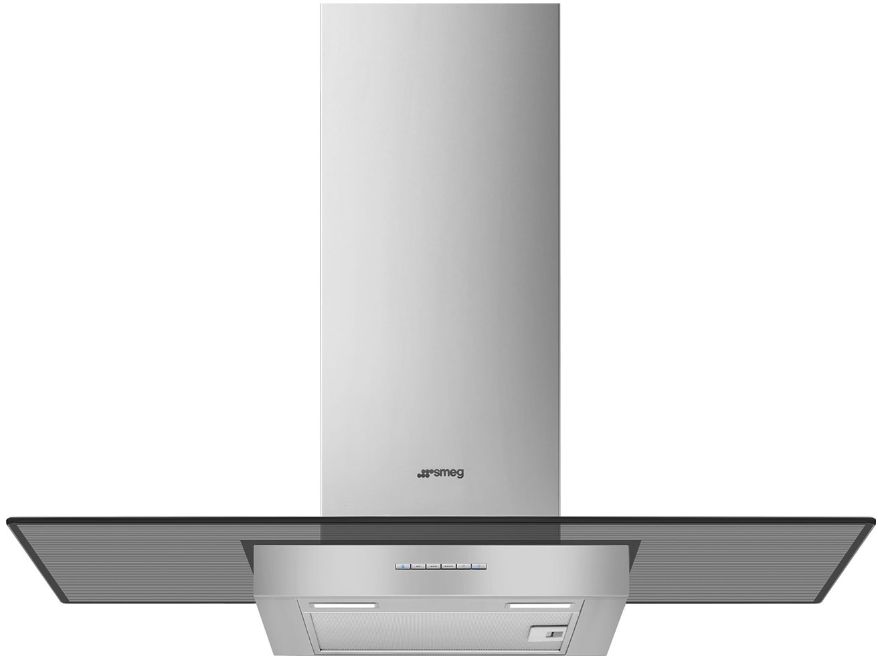 

Вытяжка настенная Smeg KBT900VE серебристая, Серебристый, KBT900VE