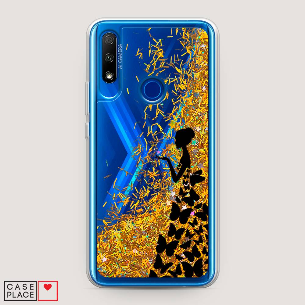 

Чехол Awog на Honor 9X "Дама в бабочках", Черный;прозрачный, 69990-1