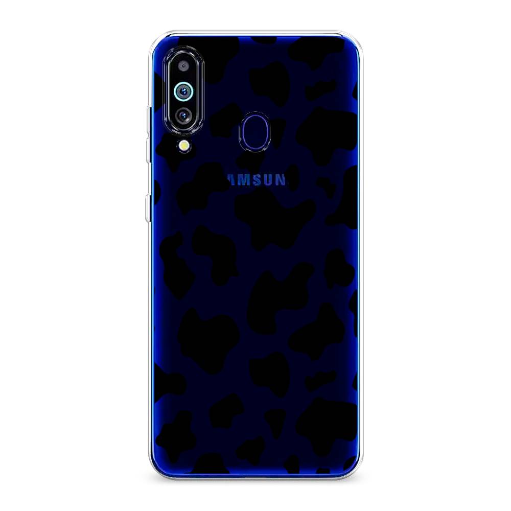 фото Силиконовый чехол "пятна коровы черные" на samsung galaxy m40 awog