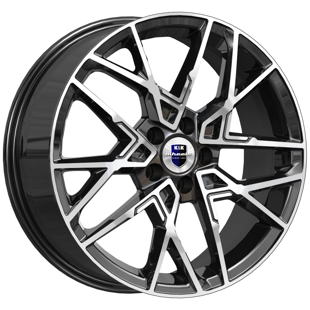 

Диск K&K Вудроф (KC104-00) 7x18 5x108 ET33 DIA 60,1 Алмаз черный, Вудроф (КС1044)