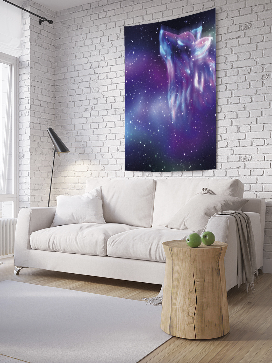 

Вертикальное фотопанно на стену JoyArty Созвездие волка 150x200 см, Созвездие волка