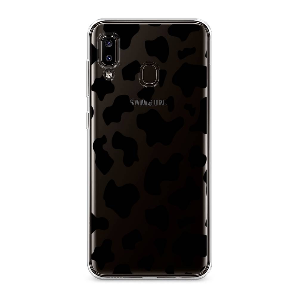 

Чехол Awog на Samsung Galaxy A30/A20 "Пятна коровы черные", Разноцветный, 27550-2