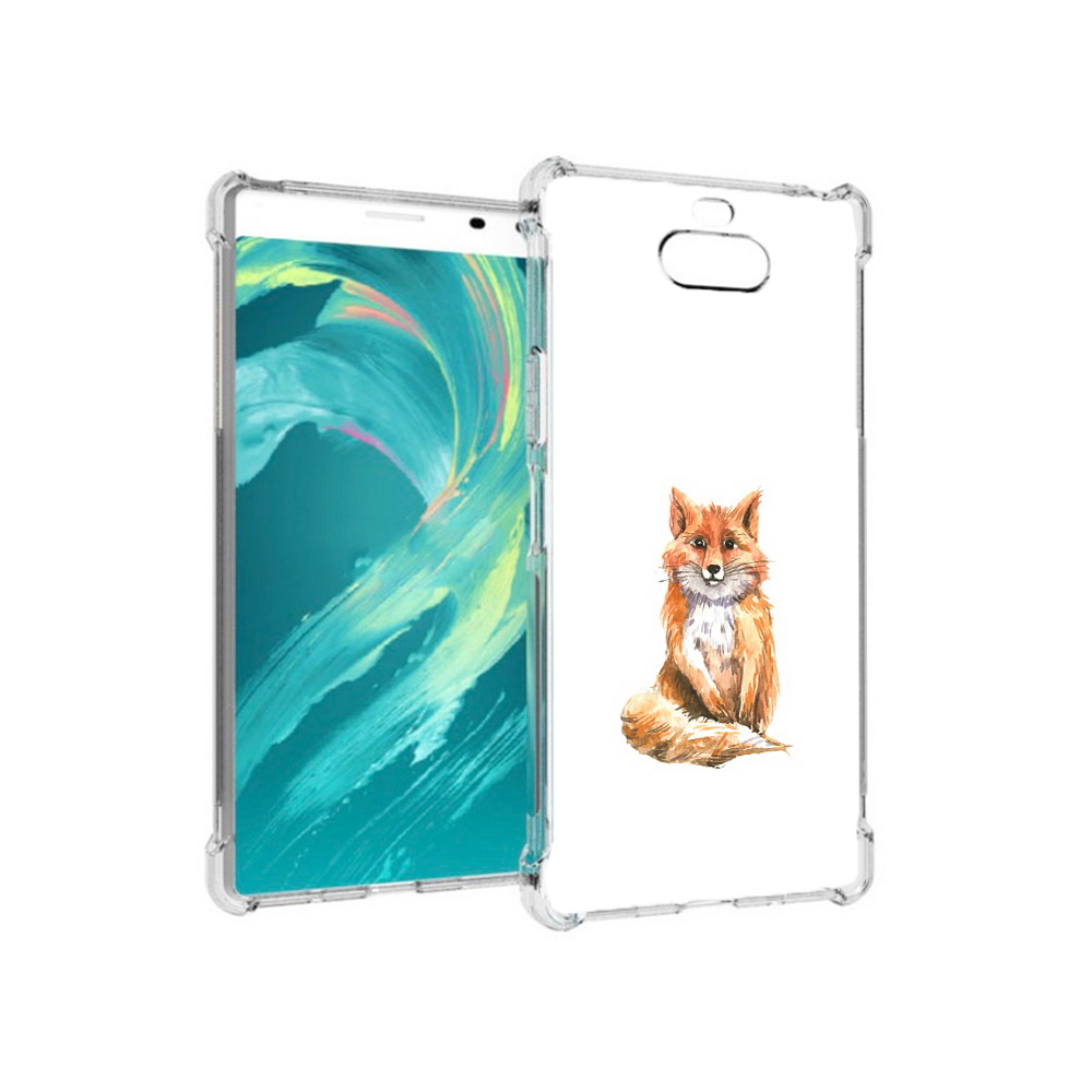 

Чехол MyPads Tocco для Sony 8 детская лиса (PT140835.236.320), Прозрачный, Tocco