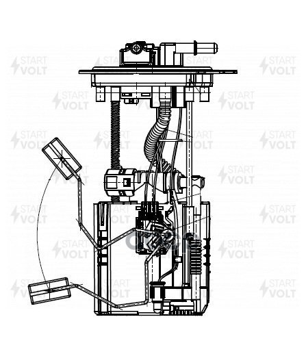 

Модуль топл. насоса для а/м Nissan Teana L33 (14-) 2.5i/3.5i (SFM 1443