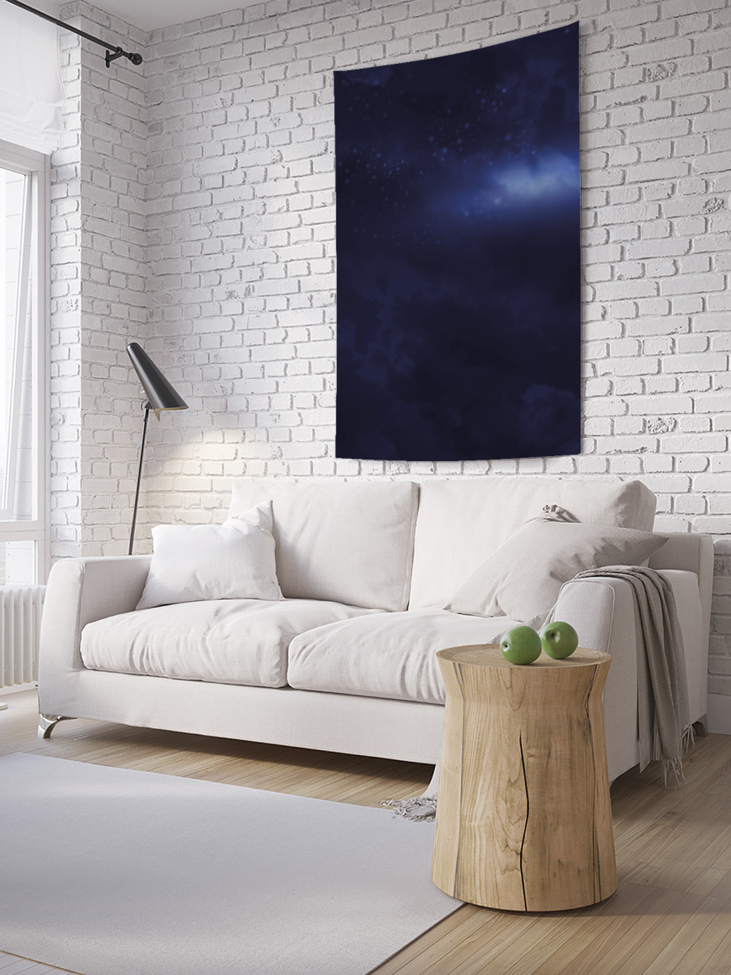 

Вертикальное фотопанно на стену JoyArty Молодой месяц 150x200 см, Молодой месяц